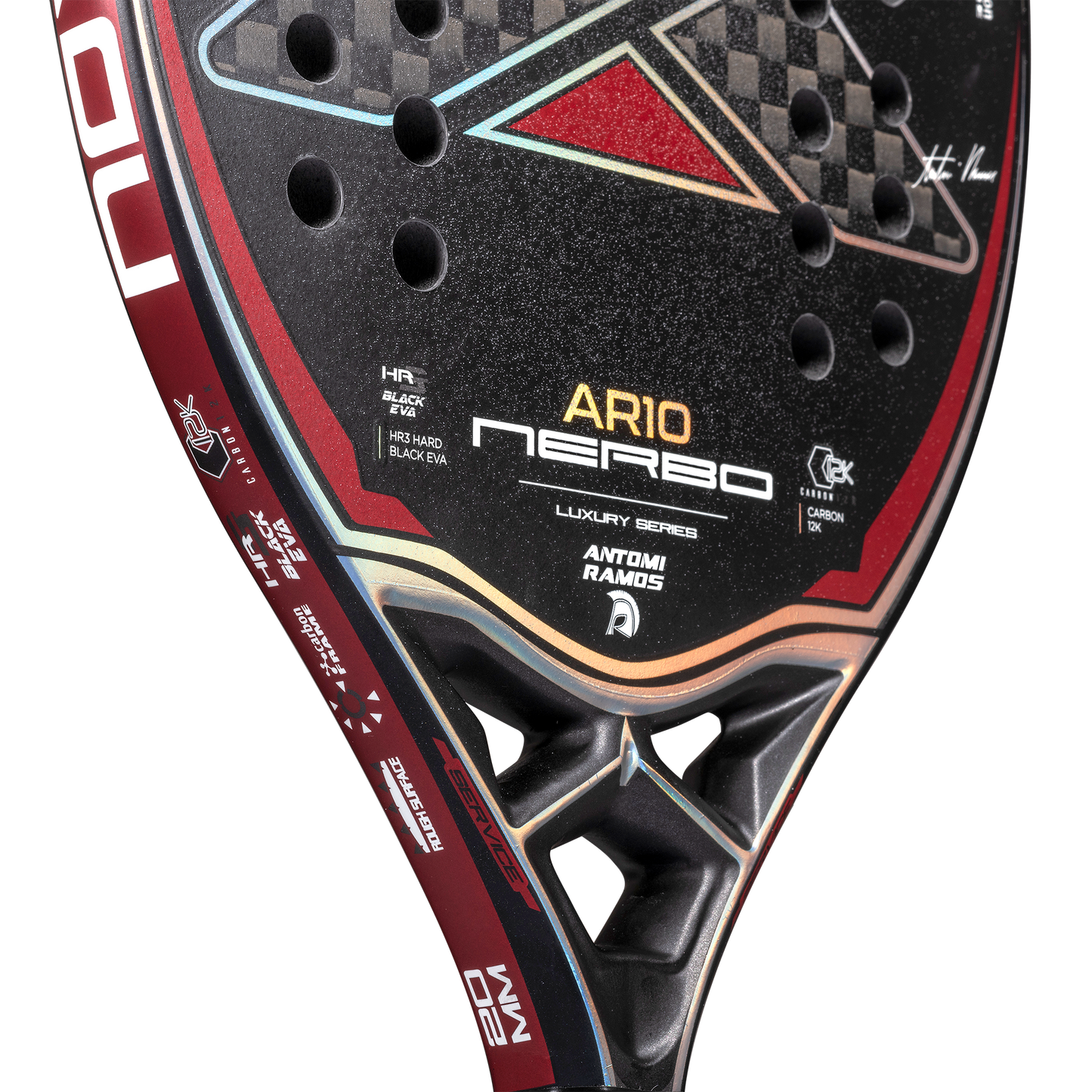 Pala de Beach Tennis NOX AR10 Nerbo By Antomi Ramos