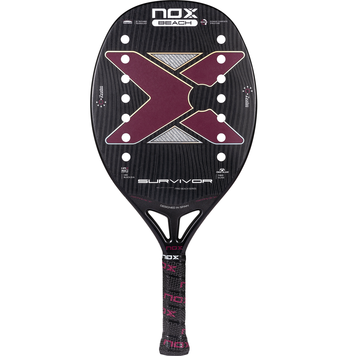 Pala de Beach Tennis NOX ML10 Survivor