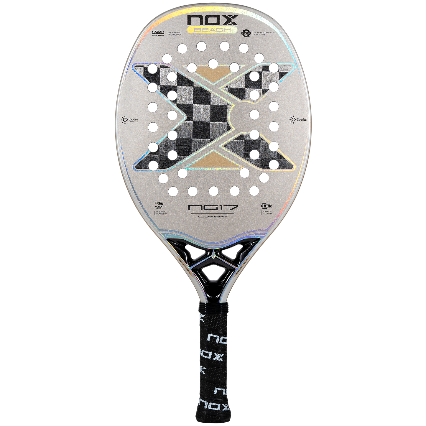 Pala de Beach Tennis NOX NG17 by Nicolas Gianotti