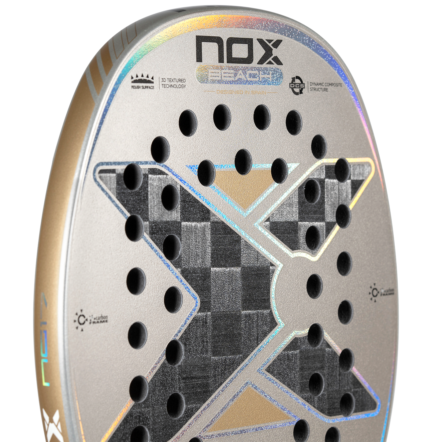 Pala de Beach Tennis NOX NG17 by Nicolas Gianotti