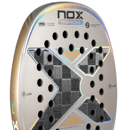 Pala de Beach Tennis NOX NG17 by Nicolas Gianotti