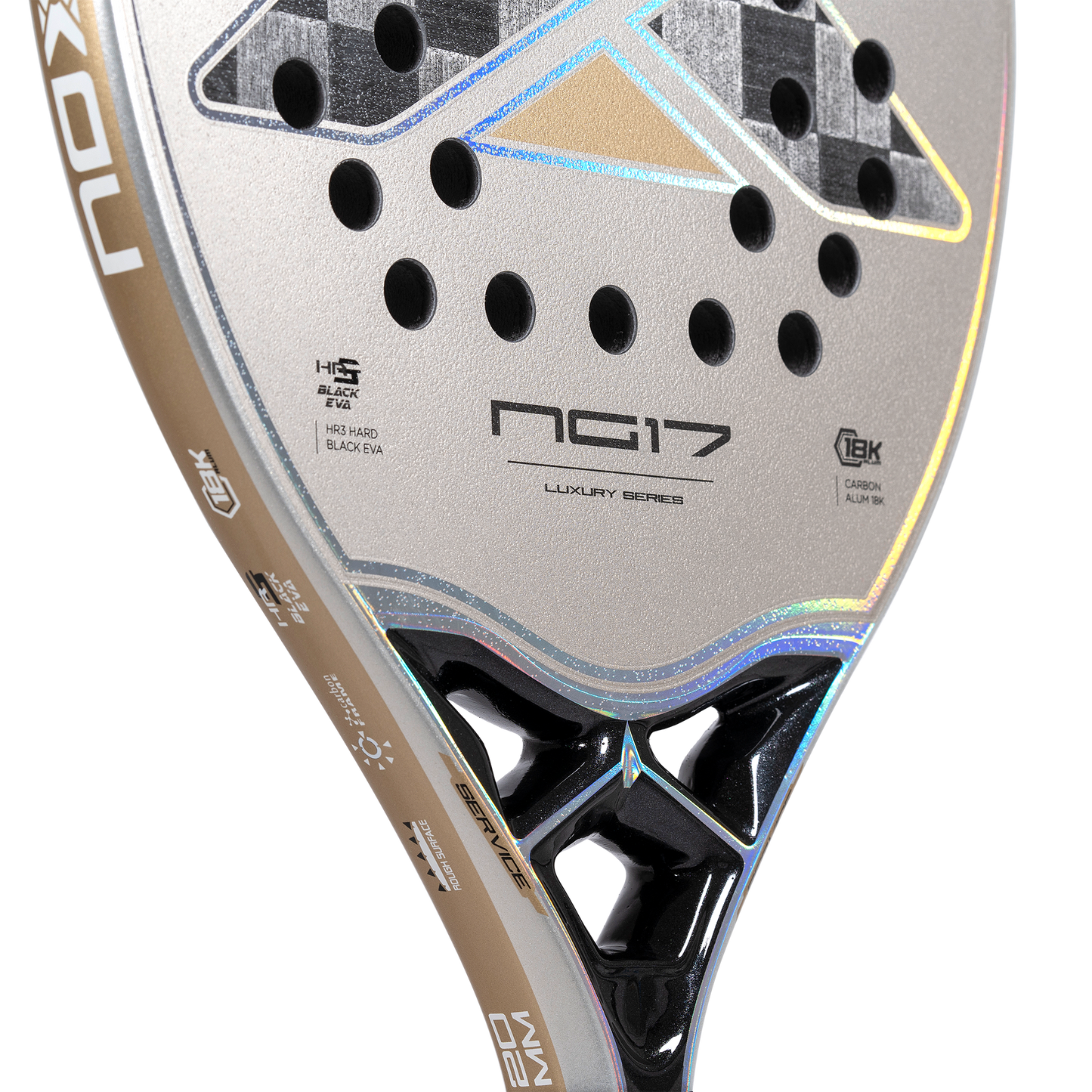 Pala de Beach Tennis NOX NG17 by Nicolas Gianotti