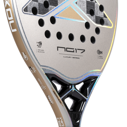 Pala de Beach Tennis NOX NG17 by Nicolas Gianotti