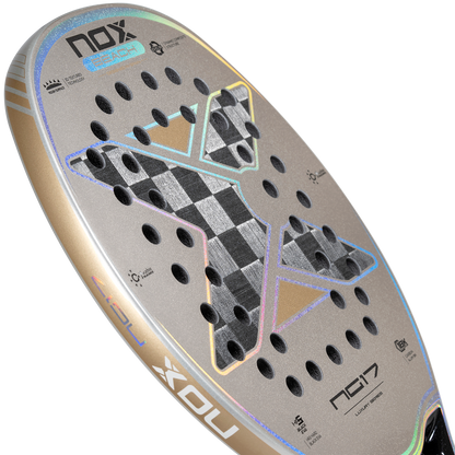 Pala de Beach Tennis NOX NG17 by Nicolas Gianotti