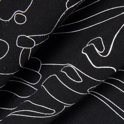 Camiseta Deportiva Lacoste Ultra Dry Negra con Estampado de Cocodrilo