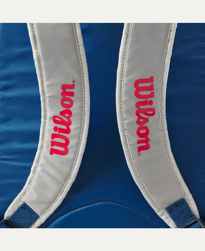 Mochila Tenis Wilson Junior Backpack Light Grey F03/RED-BL