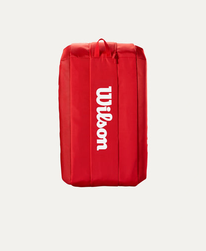 Bolsa de Tenis Wilson Super Tour 15 Pack Roja 2025