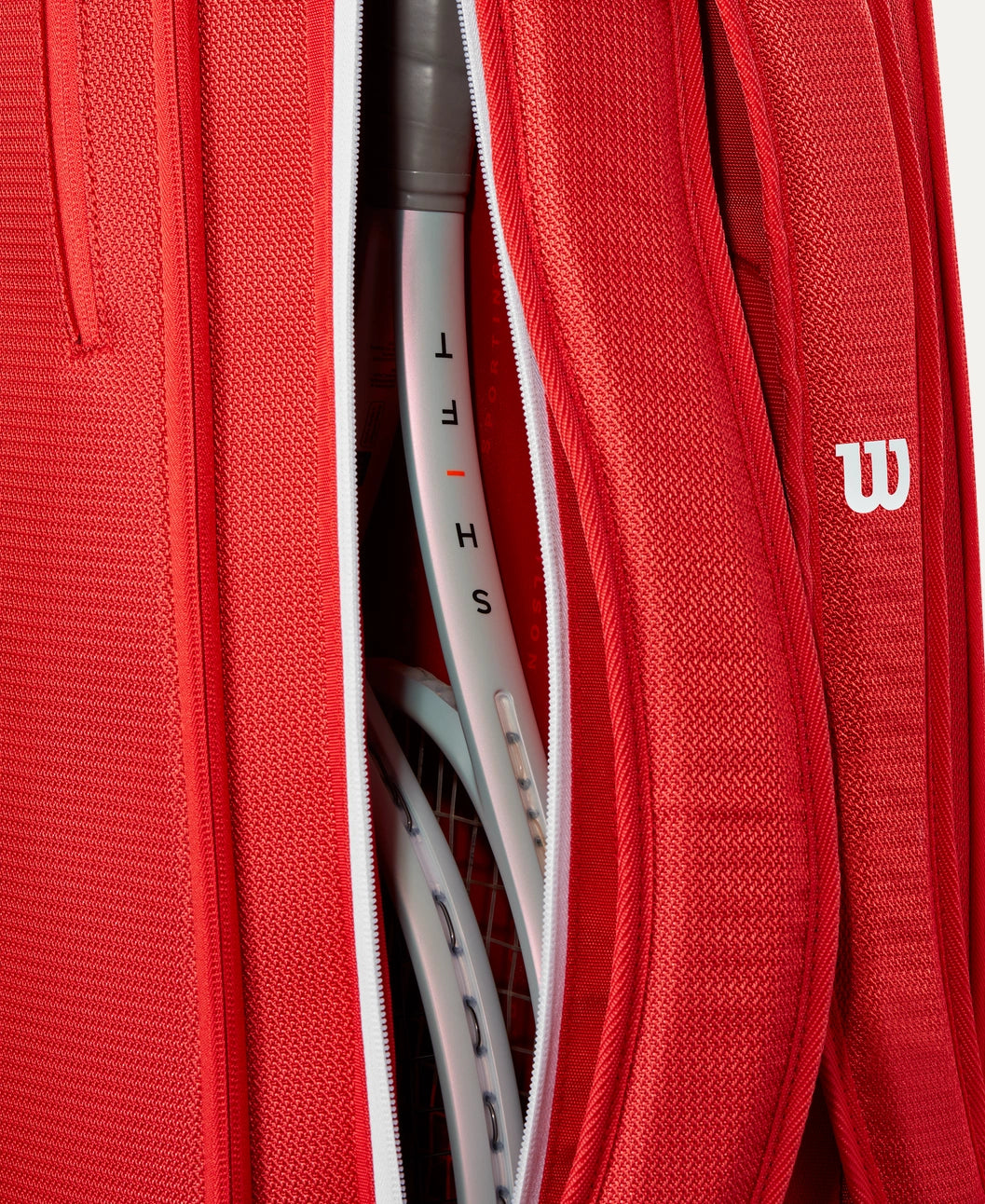 Bolsa de Tenis Wilson Super Tour 6 Pack Roja 2025