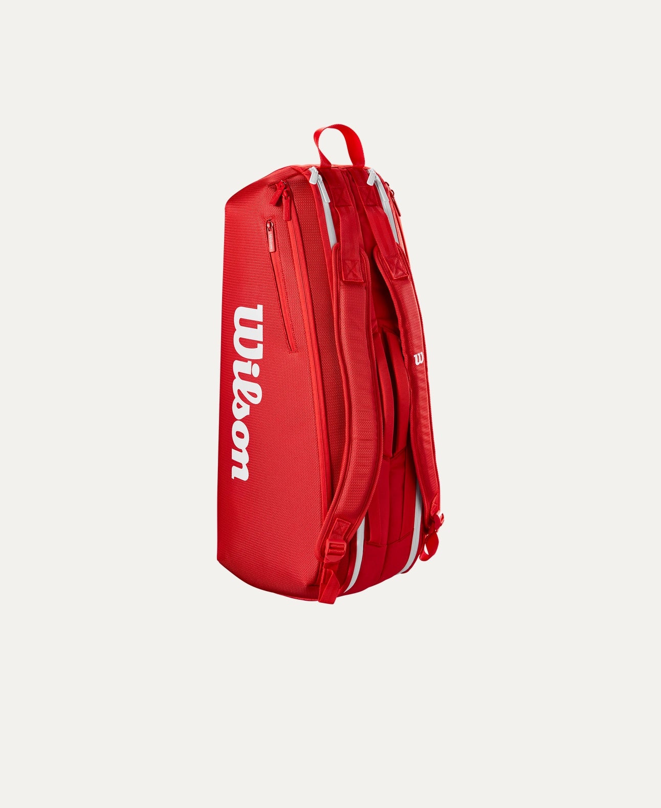 Bolsa de Tenis Wilson Super Tour 6 Pack Roja 2025