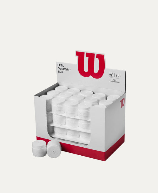Wilson overgrip Pro Perforated Caja 60 WH