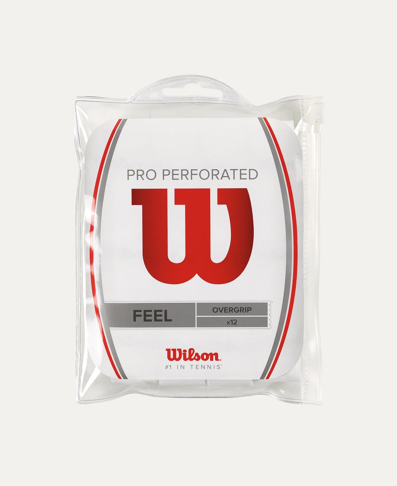 Wilson Pro Overgrip Perforated 12PK WH