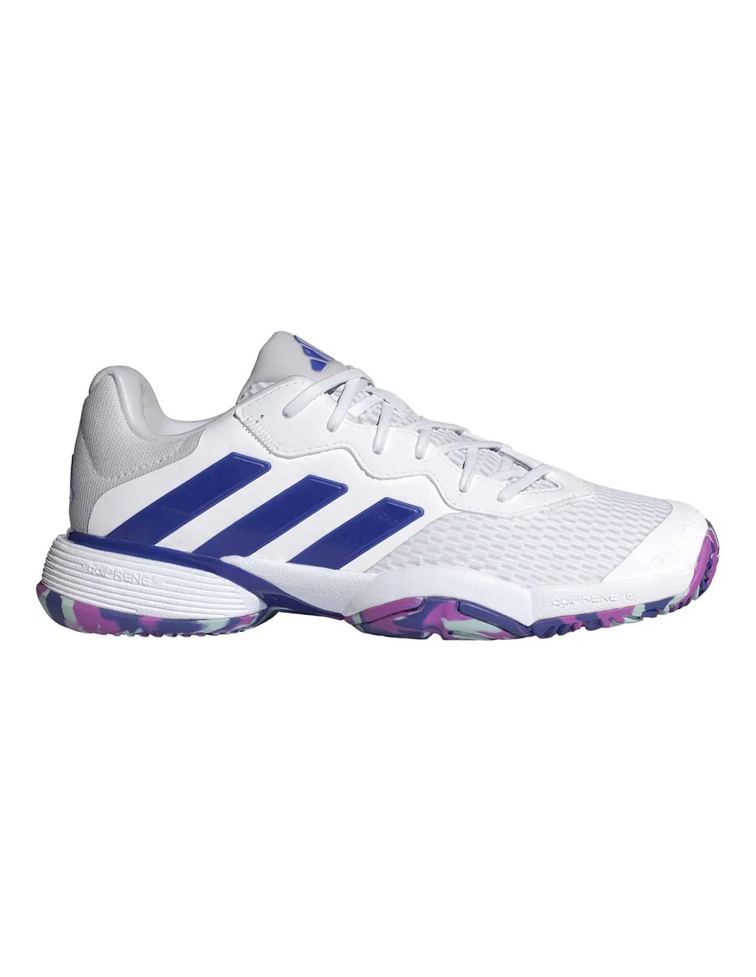 Zapatillas de Padel Niño Adidas Barricade K FTWR White