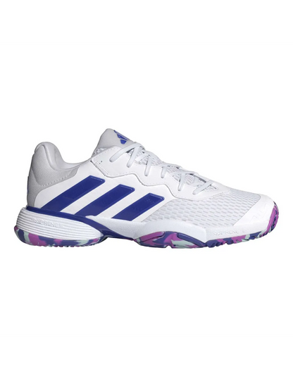 Zapatillas de Padel Niño Adidas Barricade K FTWR White