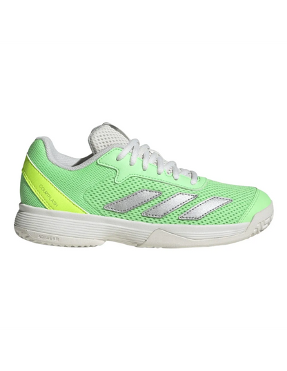 Zapatillas de Pádel Adidas Courtflash K Junior Verde Lima