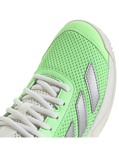 Zapatillas de Pádel Adidas Courtflash K Junior Verde Lima
