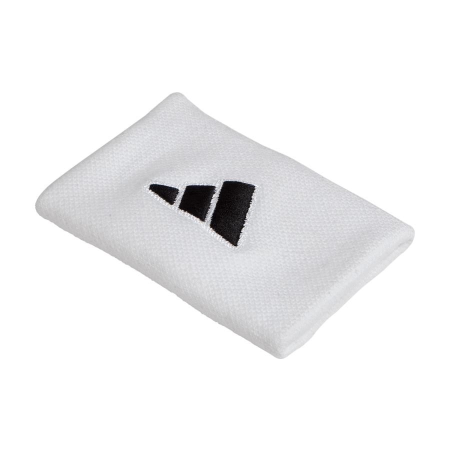 Muñequeras Unisex Adidas Blanca y Negra