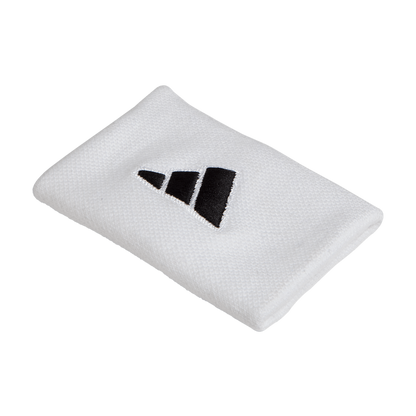 Muñequeras Unisex Adidas Blanca y Negra