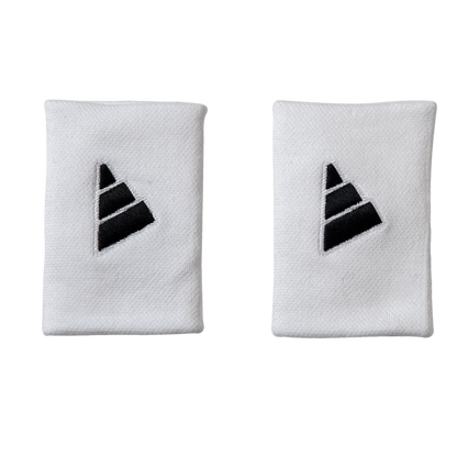 Muñequeras Unisex Adidas Blanca y Negra