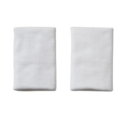 Muñequeras Unisex Adidas Blanca y Negra