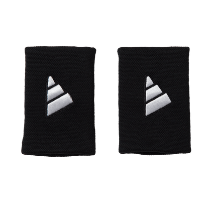 Muñequera Unisex Adidas Negra y Blanca