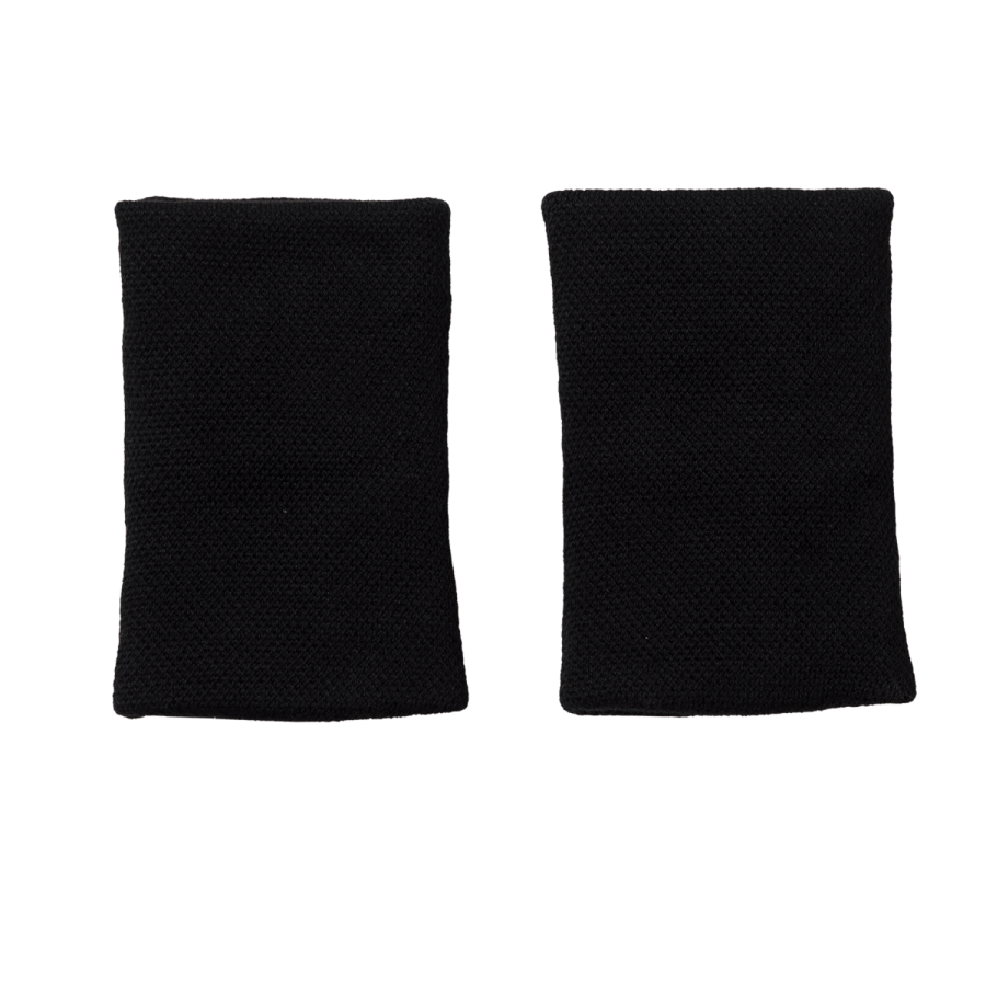 Muñequera Unisex Adidas Negra y Blanca