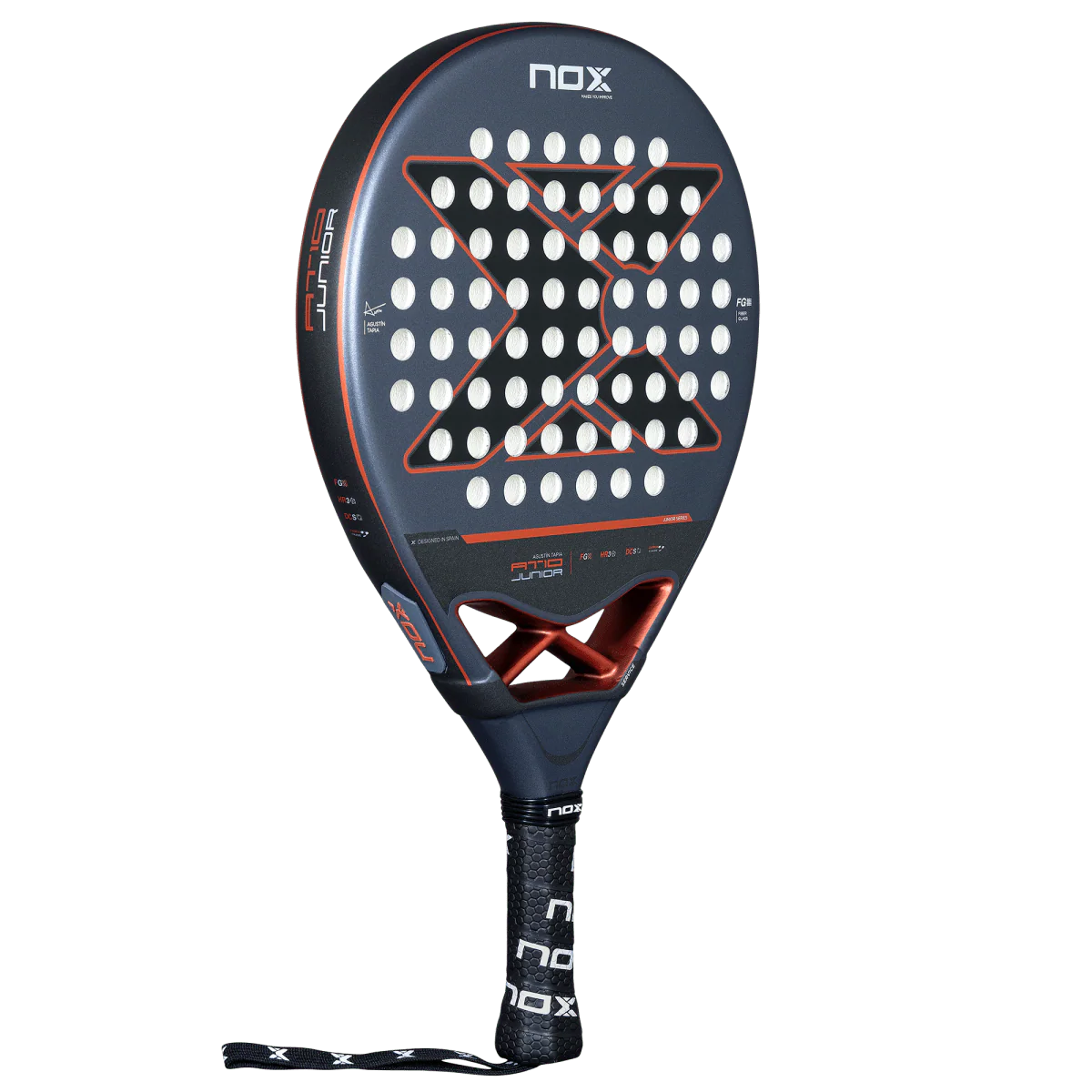Pala de Pádel Nox AT10 Genius JR by Agustín Tapia