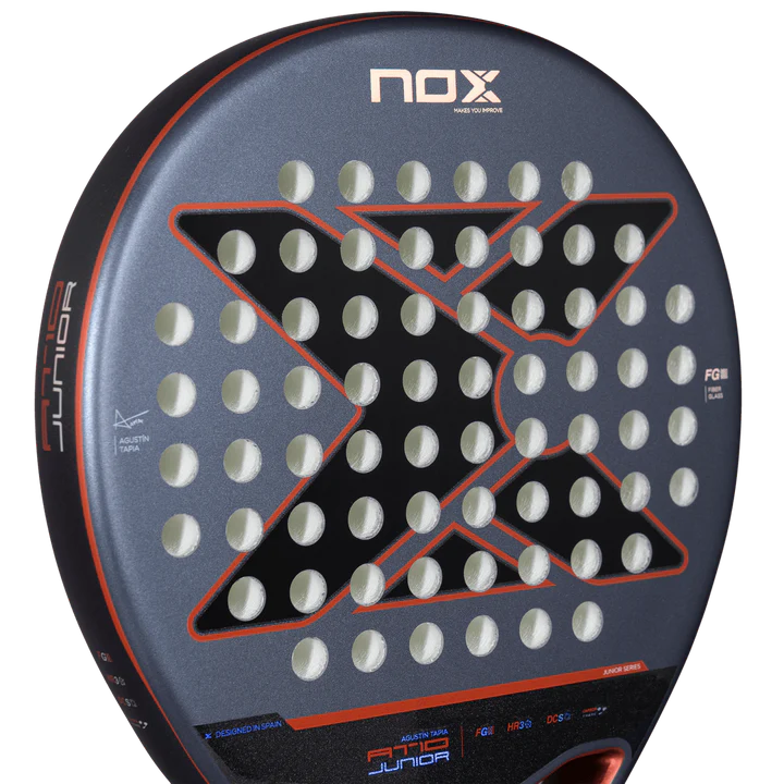 Pala de Pádel Nox AT10 Genius JR by Agustín Tapia