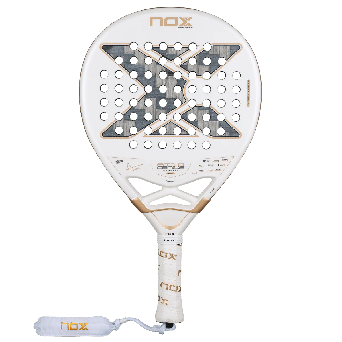 Pala de Pádel Nox AT10 Genius 12K Alum XTREM 2026