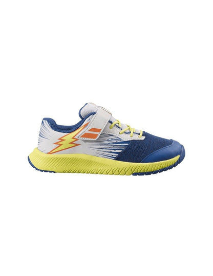 Zapatillas de Tenis Junior BABOLAT Pulsion AC JR Azul/Amarillo