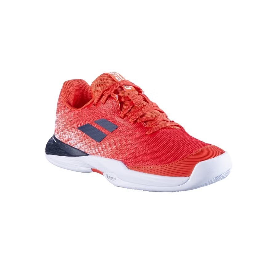Zapatillas Tenis Jr Babolat Jet Mach 3 Clay Rojo