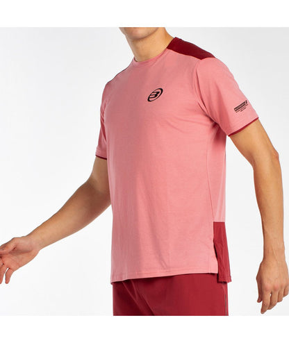 Camiseta de Pádel Bullpadel Marsic Hibisco Melange