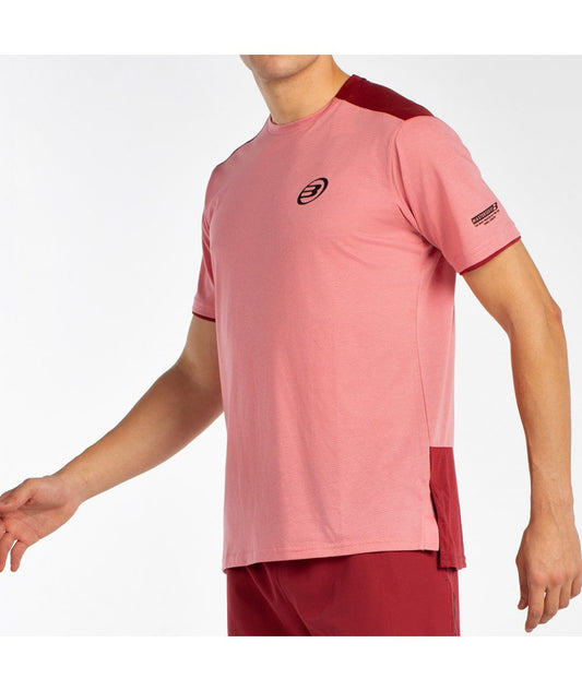 Camiseta de Pádel Bullpadel Marsic Hibisco Melange