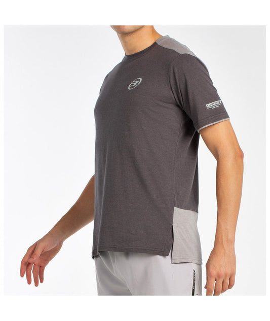 Camiseta de Pádel Bullpadel Marsic Negro Vigoré