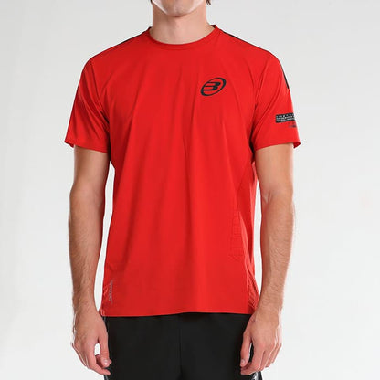 Camiseta de Pádel Bullpadel Odeon 413 Paprica