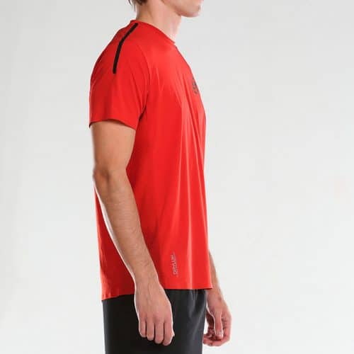 Camiseta de Pádel Bullpadel Odeon 413 Paprica