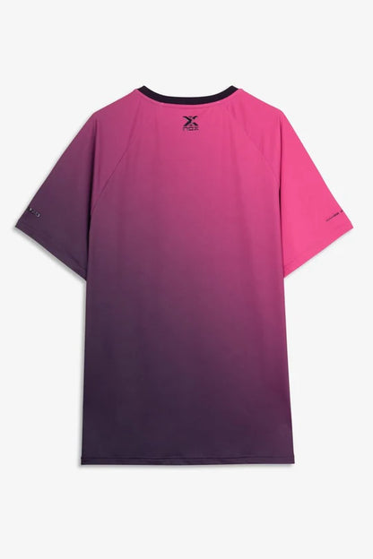 Camiseta de Pádel NOX PRO Blackberry Rose Degraded Hombre
