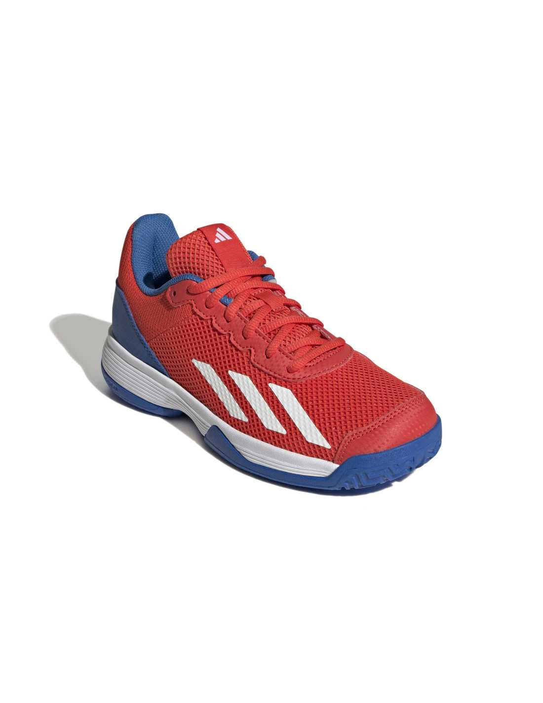 Zapatillas de Tenis para Niño ADIDAS Courtflash K Rojo/Azul
