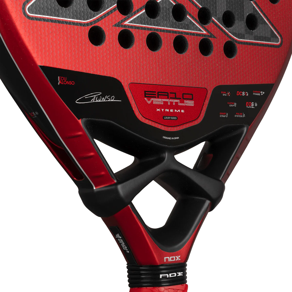 Pala de Pádel Nox EA10 Ventus Hybrid 12K XTREM 2026