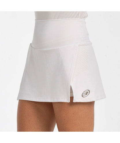 Falda de Pádel Bullpadel Esqui Blanco