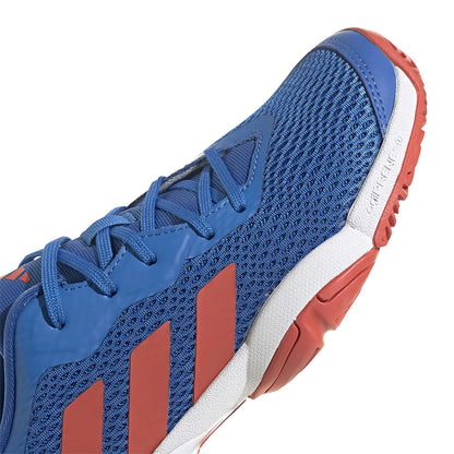 Zapatillas de Tenis Adidas Barricade Junior Azul/Rojo