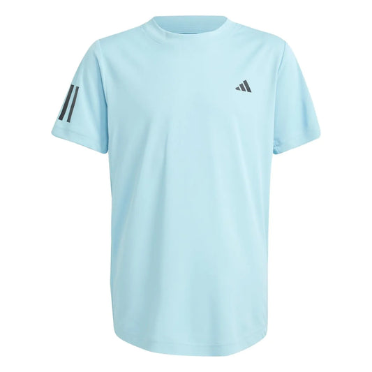 Camiseta Niño Tenis Adidas B Club 3-Str Light Aqua