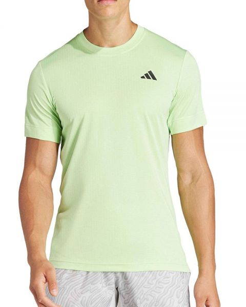 Camiseta Unisex Tenis Adidas T Freelift Semi Green Spark