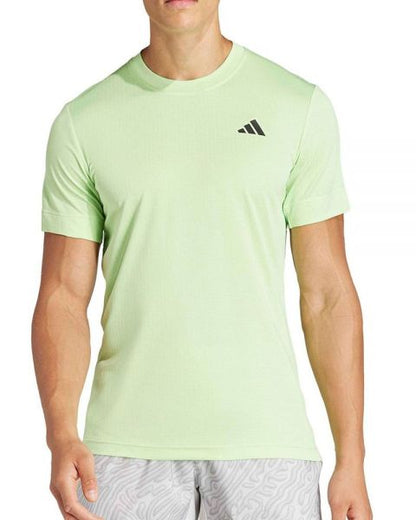 Camiseta Unisex Tenis Adidas T Freelift Semi Green Spark