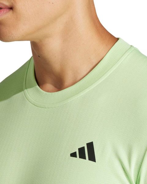 Camiseta Unisex Tenis Adidas T Freelift Semi Green Spark