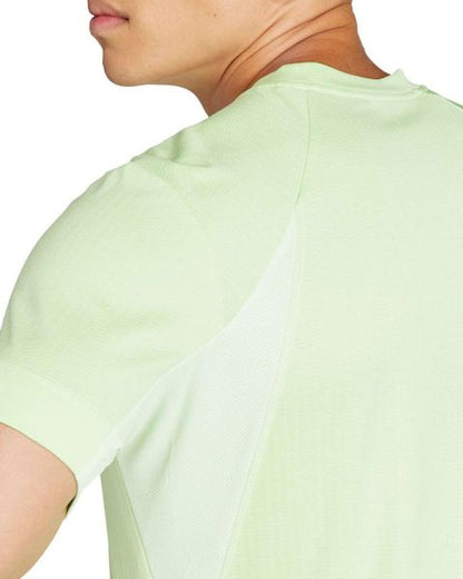 Camiseta Unisex Tenis Adidas T Freelift Semi Green Spark