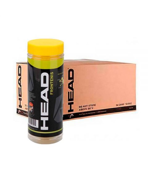 Bote Pelotas HEAD Frontenis Amarilla x72 Frontenis