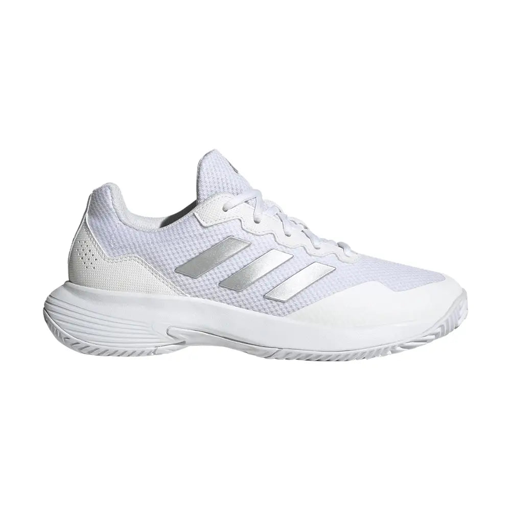 Zapatillas de Padel para Mujer Adidas Gamecourt 2.0 Blanco