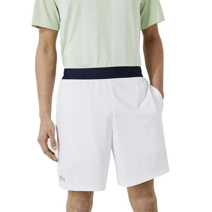 Short de Tenis Lacoste Blanc/Marino Hombre