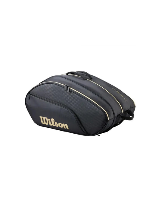 Paletero de Pádel Wilson Defy V1 Black/Gold 2026