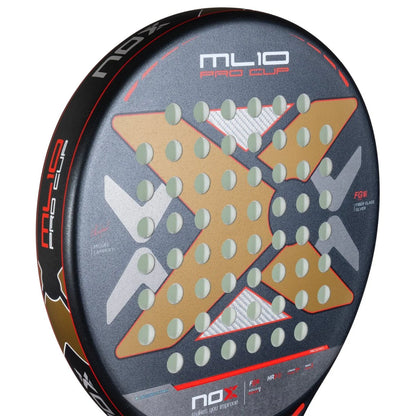 Pala de Pádel Nox ML10 Pro Cup Rough Surface Edition 2025 de Miguel Lamperti